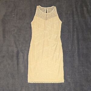 WHBM White Lace Dress Size 6